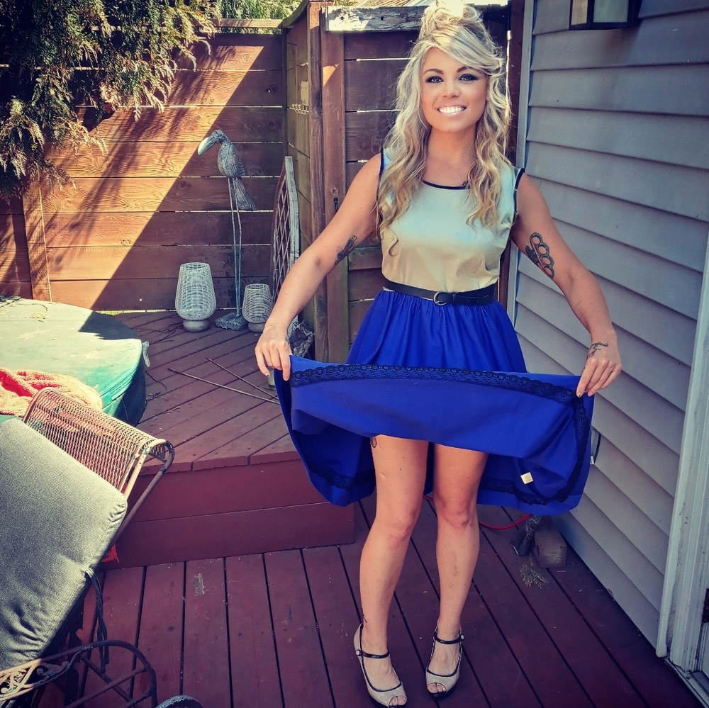 Kate Spade color block dress